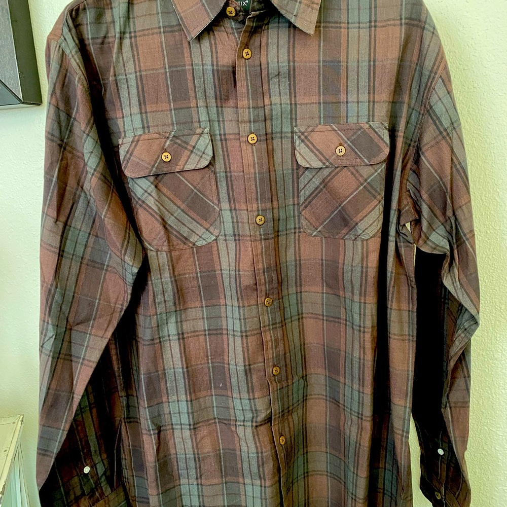 Matix long sleeve button down shirt